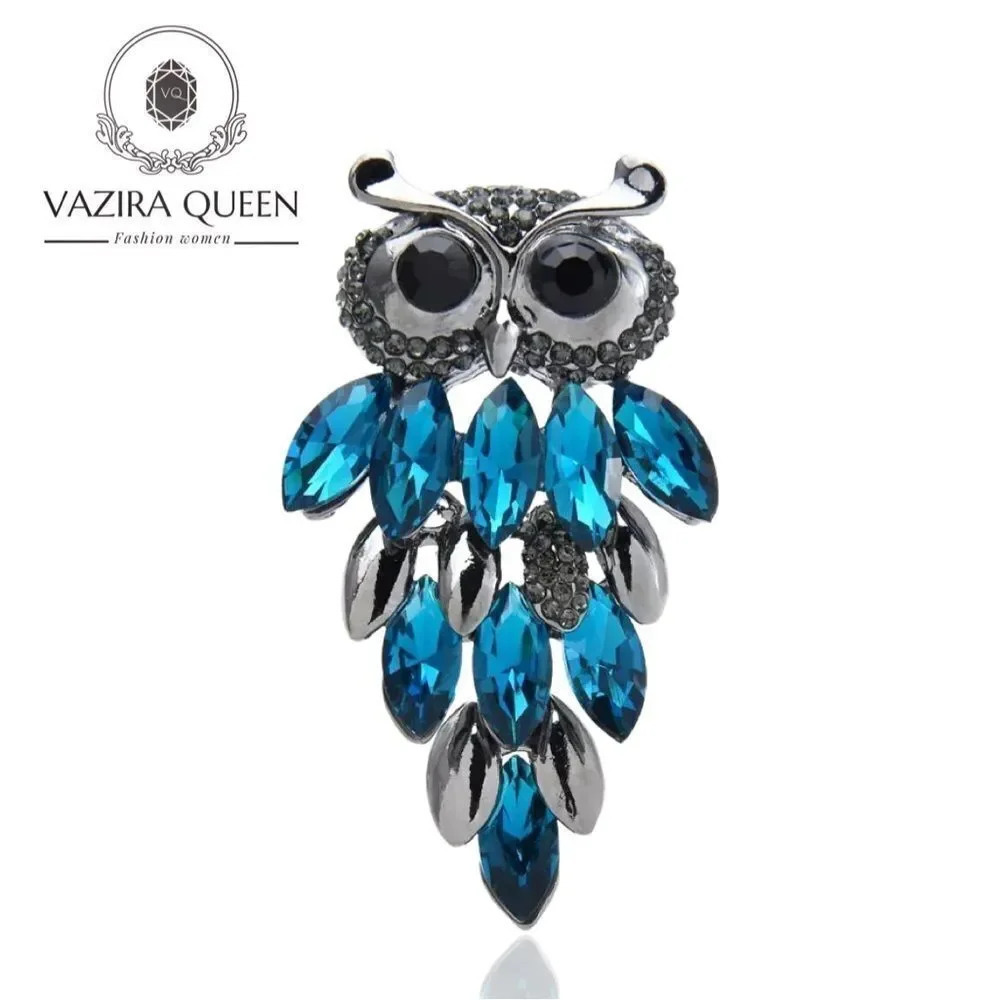 VQ Owl Brooch